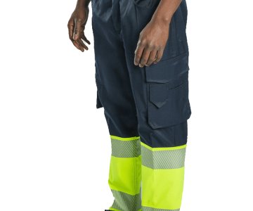 Alaska Hi-Vis Pantolon Lacivert - Neon Sarı