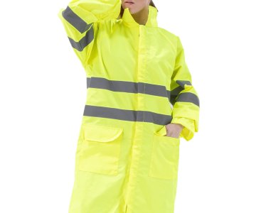 Alaska Hi-Vis Yağmurluk Neon Sarı