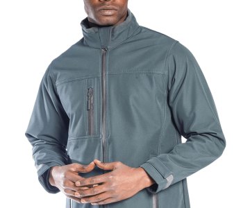 Dark Softshell Ceket Gri