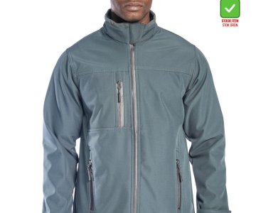 Dark Softshell Ceket Gri