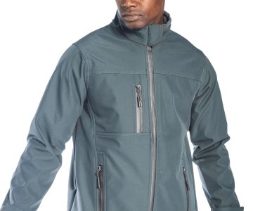 Dark Softshell Ceket Gri