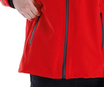 Dark Softshell Ceket Kırmızı