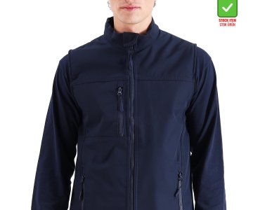 Dark Softshell Yelek Lacivert
