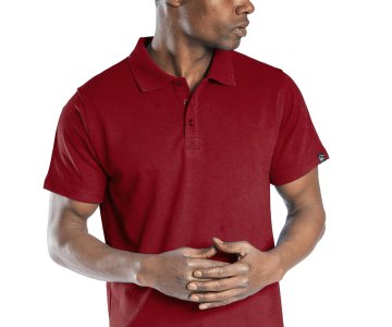 Elegans Polo Pike T-Shirt Bordo