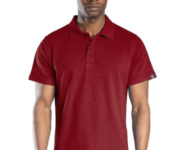 Elegans Polo Pike T-Shirt Bordo