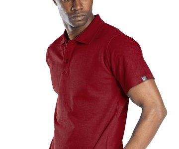 Elegans Polo Pike T-Shirt Bordo