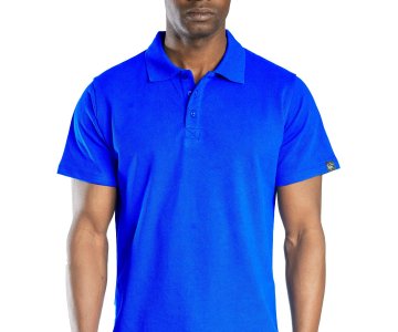 Elegans Polo Pike T-Shirt Saks Mavi