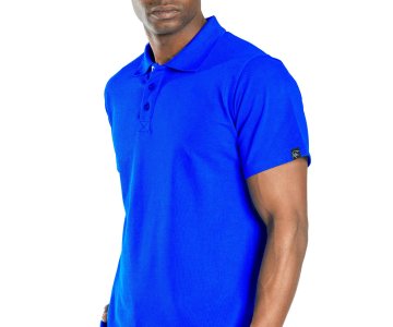 Elegans Polo Pike T-Shirt Saks Mavi