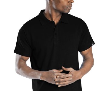 Elegans Polo Pike T-Shirt Siyah