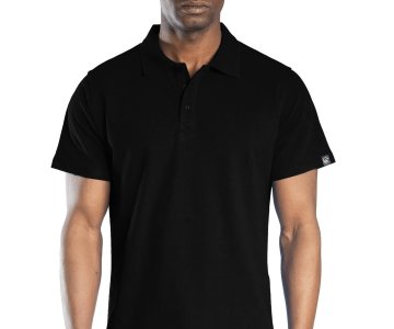 Elegans Polo Pike T-Shirt Siyah