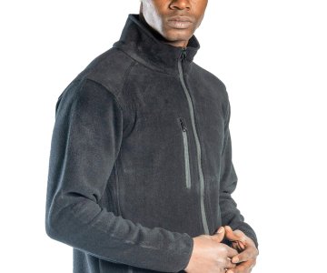 King Polar Ceket Siyah