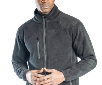 King Polar Ceket Siyah