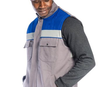 Oscar Yelek Gri - Saks