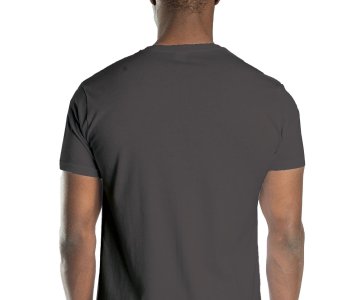 Regular Basic Bisiklet Yaka T-Shirt Antrasit