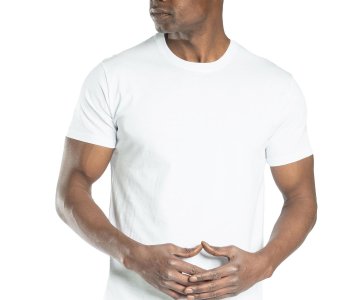 Regular Basic Bisiklet Yaka T-Shirt Beyaz