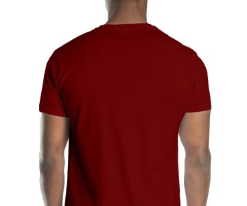 Regular Basic Bisiklet Yaka T-Shirt Kırmızı
