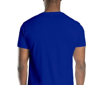 Regular Basic Bisiklet Yaka T-Shirt Saks Mavi