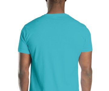 Regular Basic Bisiklet Yaka T-Shirt Turkuaz