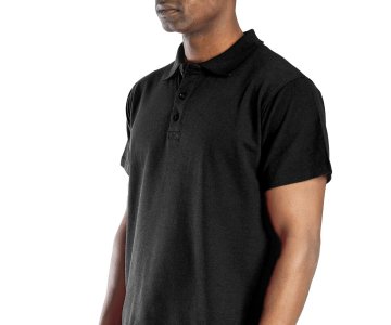 Regular Polo Pike T-Shirt Siyah